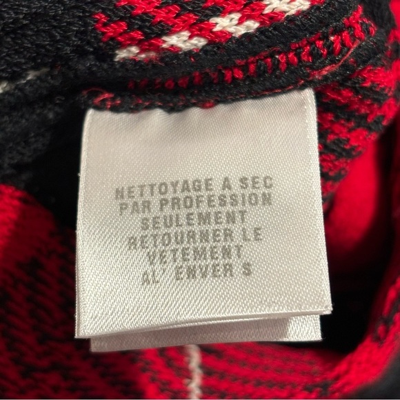 ST. JOHN Sz 10 80% Wool 20% Viscose Unlined Pleated Plaid Zip Above Knee Skirt - Picture 7 of 10